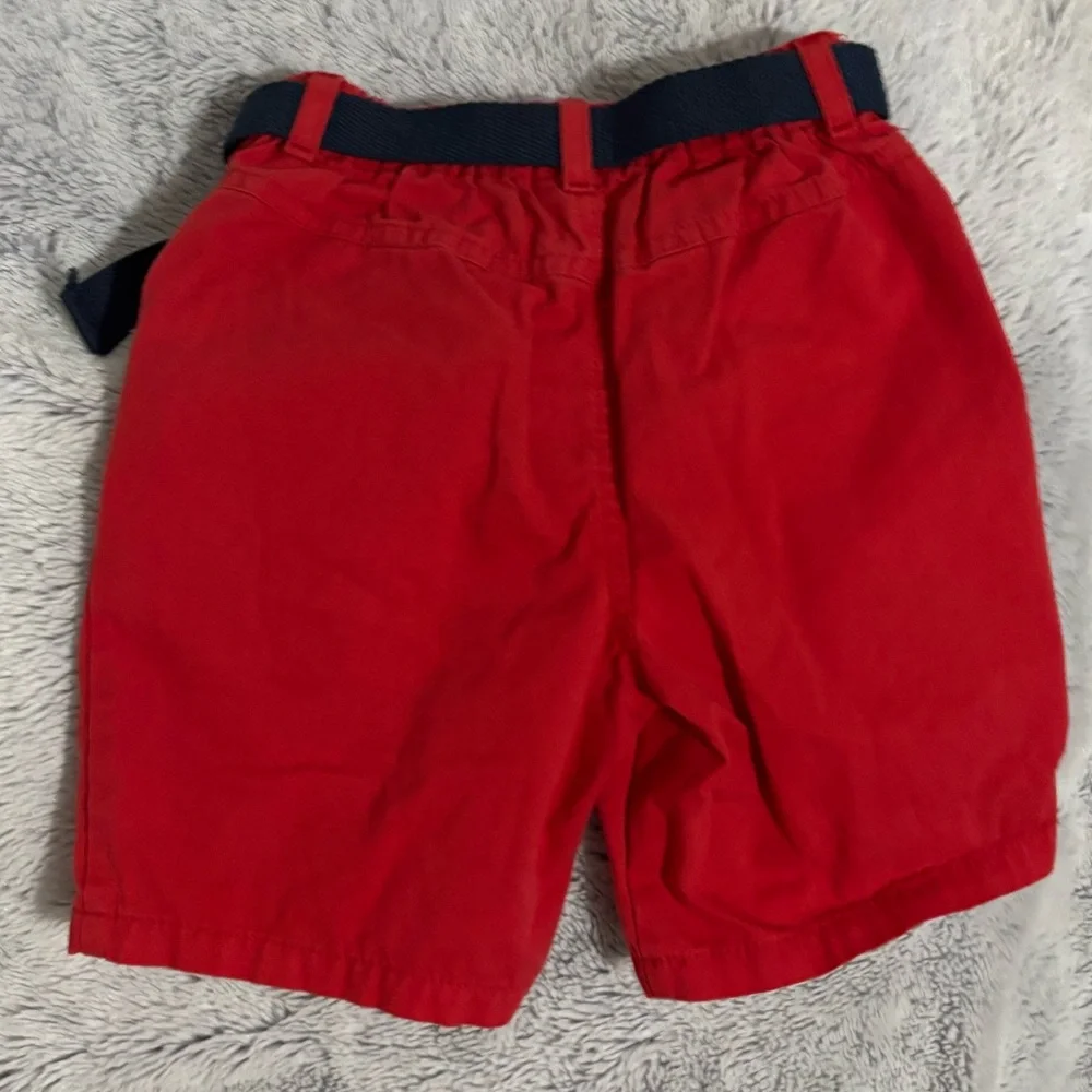 Sailboat Shirt and Red Shorts set, size 24 mos